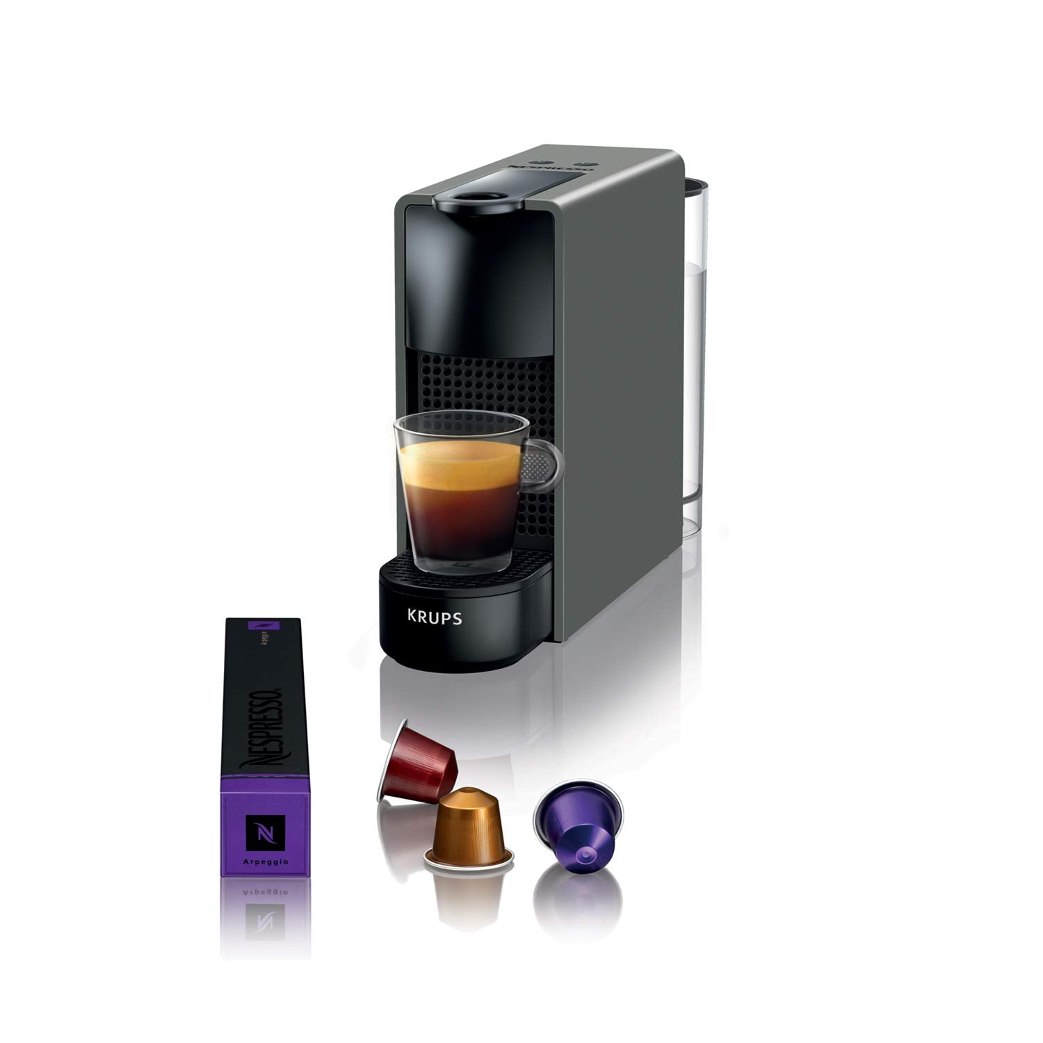 Nespresso Essenza Mini Machine à Café à Capsules - Gris Intense